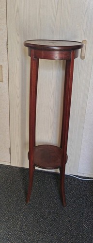 Piedistallo legno scuro - piedistallo, in