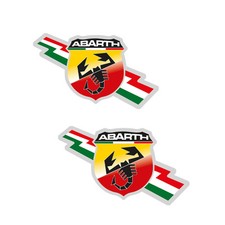 Adesivi sticker Abarth con