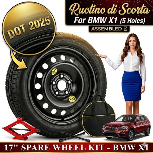 Ruotino scorta bmw - scorta, 17"