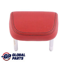 BMW F20 F21 F30 F31 Sedile posteriore centrale poggiatesta pelle rosso corallo