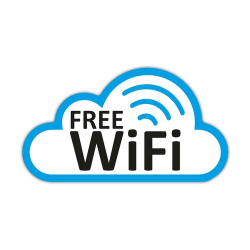 Adesivi wifi gratuiti - adesivi,