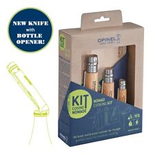 Opinel Nomad Kit di Utensili da Cucina da Campeggio, Include N.12 Coltelli Dentellati, No...