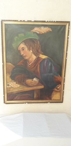 Baro antico dipinto a - dipinto,