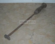 ANTICO FERRO BATTUTO_UTENSILE DA COLLEZIONE_MARCHIO A FUOCO_UTILE TIMBRO D'EPOCA