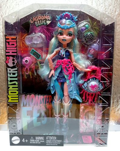 Monster high lagoona blue - high,