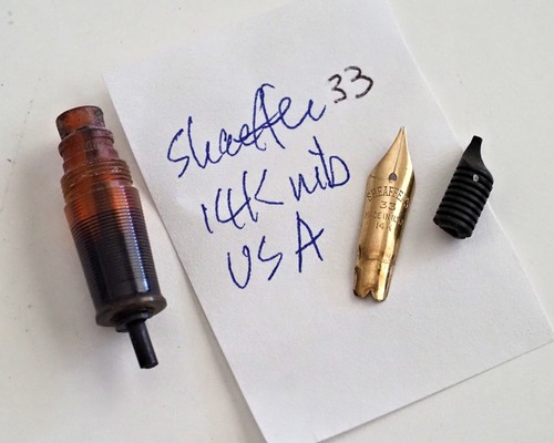 Sheaffer 14k gold - sheaffer's, f