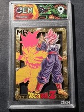 BABY VEGETA + BLACK GOKU - FUSION - DRAGON BALL Z - GRADED CARD 9 - MR - 045/100