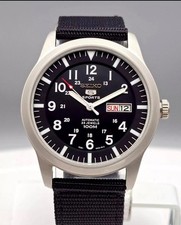 Orologio Seiko 5 Sport Automatico 23 Jewels Quadrante Nero 100M