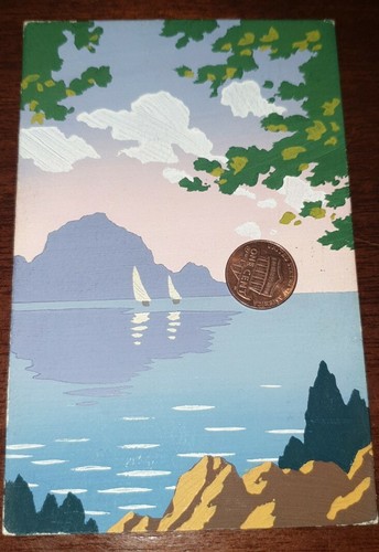 Cartolina ill meschini art - cartolina,