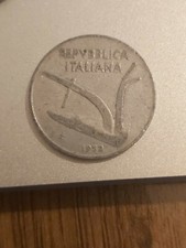 Moneta da 10 lire del 1952