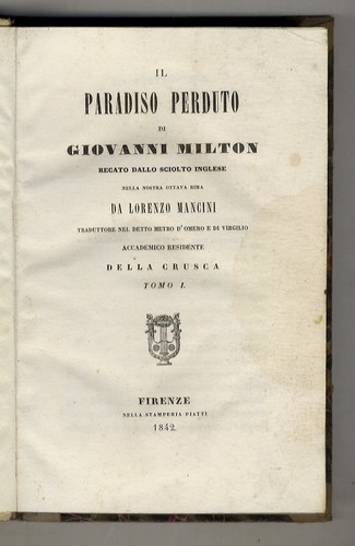 Paradiso perduto di - paradiso,