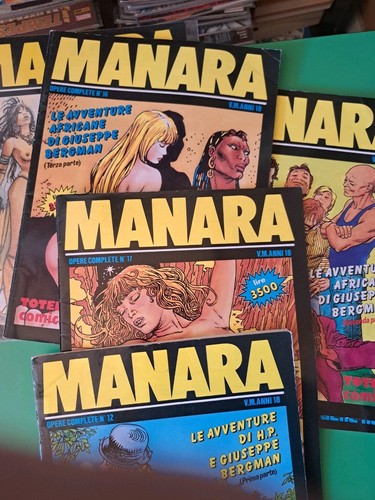 Manara opere complete nuova - manara,