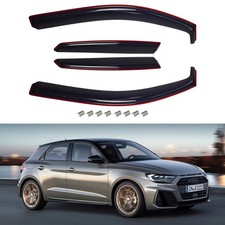Per Audi A1 S1 MK1 2012-2018 5 Porte Hatchback | Deflettori Aria Antivento Set 4pz Visiere
