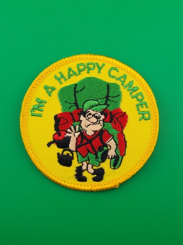 Happy camper patch bsa - happy,