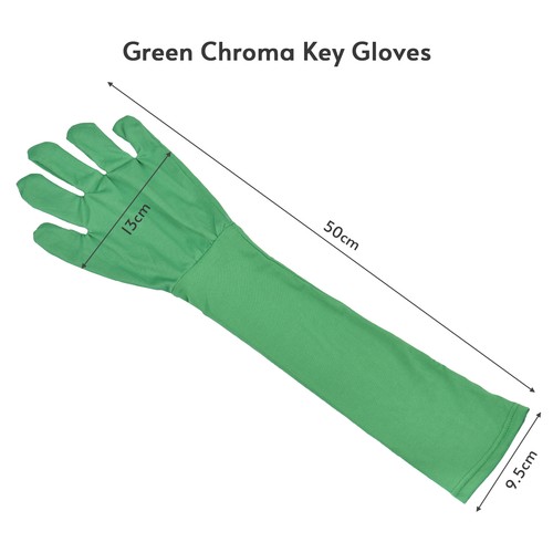 Guanti chroma key blu effetti - key,