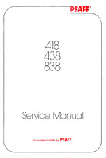 PFAFF 418 438 838 SERVIZIO