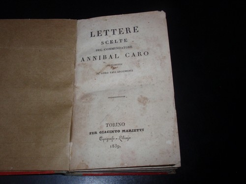 Lettere scelte del - lettere,