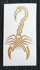 OFFERTA adesivo SCORPIONE scorpion sticker decal vynil vinile casco auto moto