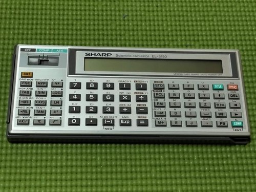 Sharp 5150 calcolatrice - sharp, el-5150