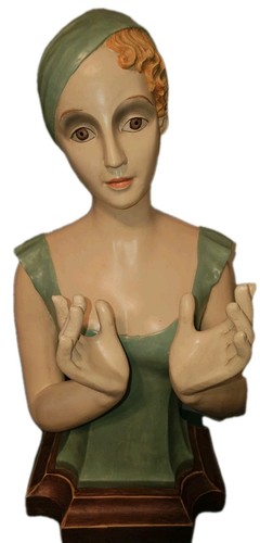 Busto manichino vintage art - manichino,