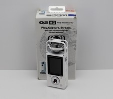 ZOOM Q2HD VIDEOCAMERA BOXATA 1080P HD VIDEOREGISTRATORE SCHEDA SD AUDIO STEREO SUPERIORE