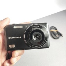 OLYMPUS VG-150 Fotocamera Digitale NERA 12 MP + Cavo PERFETTAMENTE FUNZIONANTE