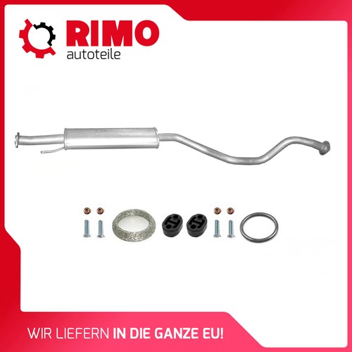 Silenziatore centrale nissan - silenziatore,