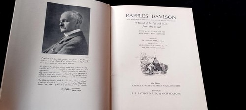 Raffles davison record of - raffles,
