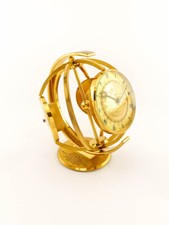 Orologio da tavolo Imexal con movimento a 8 giorni, sveglia, ora mondiale e stazione meteo