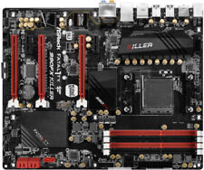 ASRock Fatal1ty 990FX Killer Socket AM3+ AMD 990FX DDR3 ATX USB3.1 scheda madre