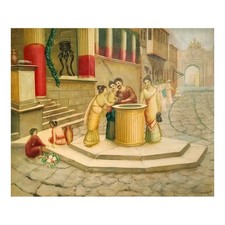 Quadro Dipinto a Mano Olio su