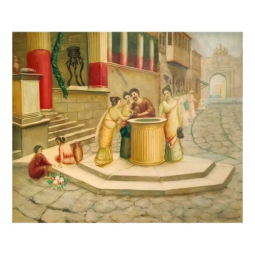 Quadro dipinto mano olio su - quadro,