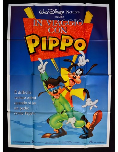 Manifesto viaggio con - con, pippo