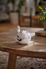 Gatto tigrato in ceramica