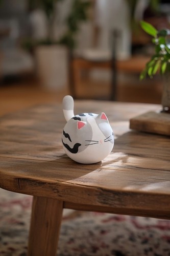 Gatto tigrato ceramica - in,