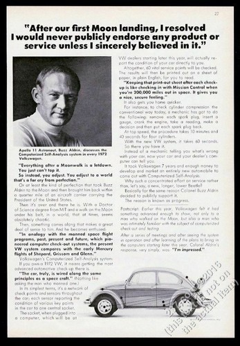 Pubblicità stampa epoca vw - pubblicità,
