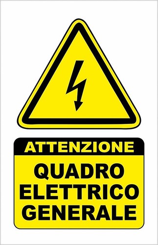 Cartello segnaletico - cartello,