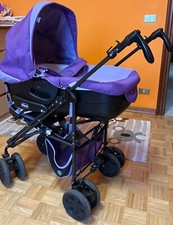 trio passeggino Chicco viola/rosa usato poco e ben tenuto 