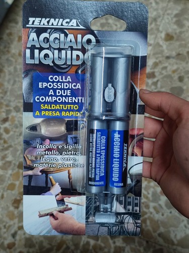 Colla epossidica acciaio - epossidica,
