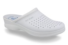 FLY FLOT 85094BC BIANCO CIABATTE SANITARIE DONNA SOTTOPIEDE ANTISHOCK ANATOMICO 