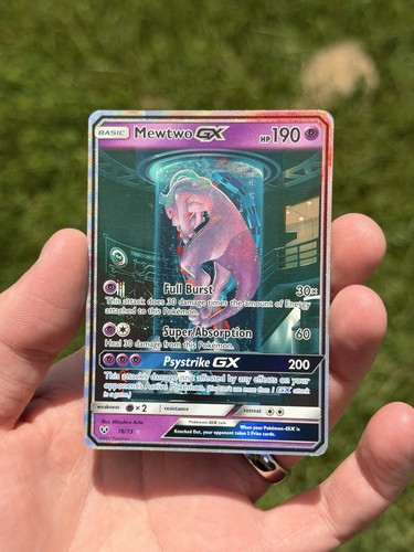 Secret rare holo mewtwo - secret, gx