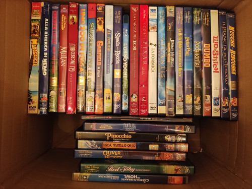 Lotto dvd walt disney e - 30,