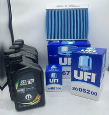 KIT TAGLIANDO 4 FILTRI ORIGINALI 5 LT SELENIA FORWARD 0W30JEEP RENEGADE 1.6 MJT 