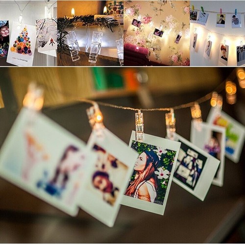 Clip foto led - foto, alimentato