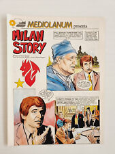 FASCICOLO FUMETTO MILAN STORY MEDIOLANUM RIVERA-VAN BASTEN-GULLIT-BERLUSCONI