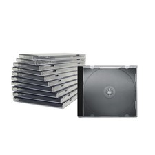 50x Custodie CD DVD Jewel Case