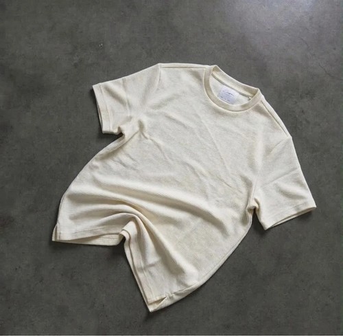 Clayton textured shirt panna - clayton, t-shirt