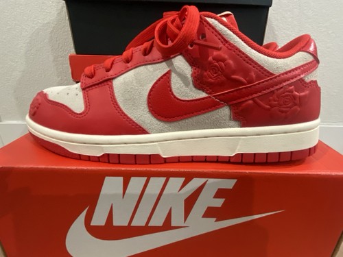 Nike dunk low - roses, rosso