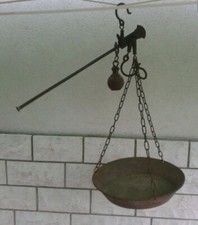 ANTICA BILANCIA A STADERA IN