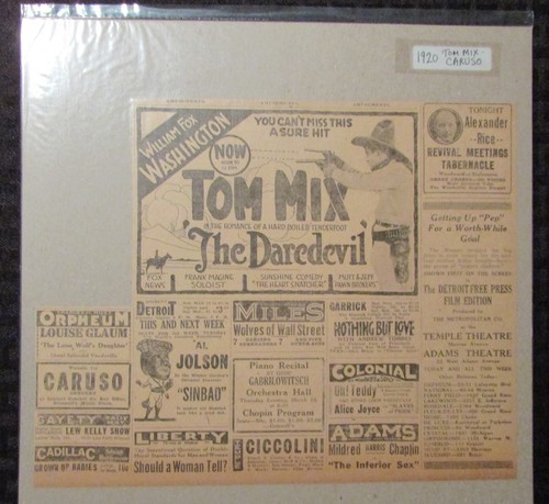 1920 tom mix the - mix,
